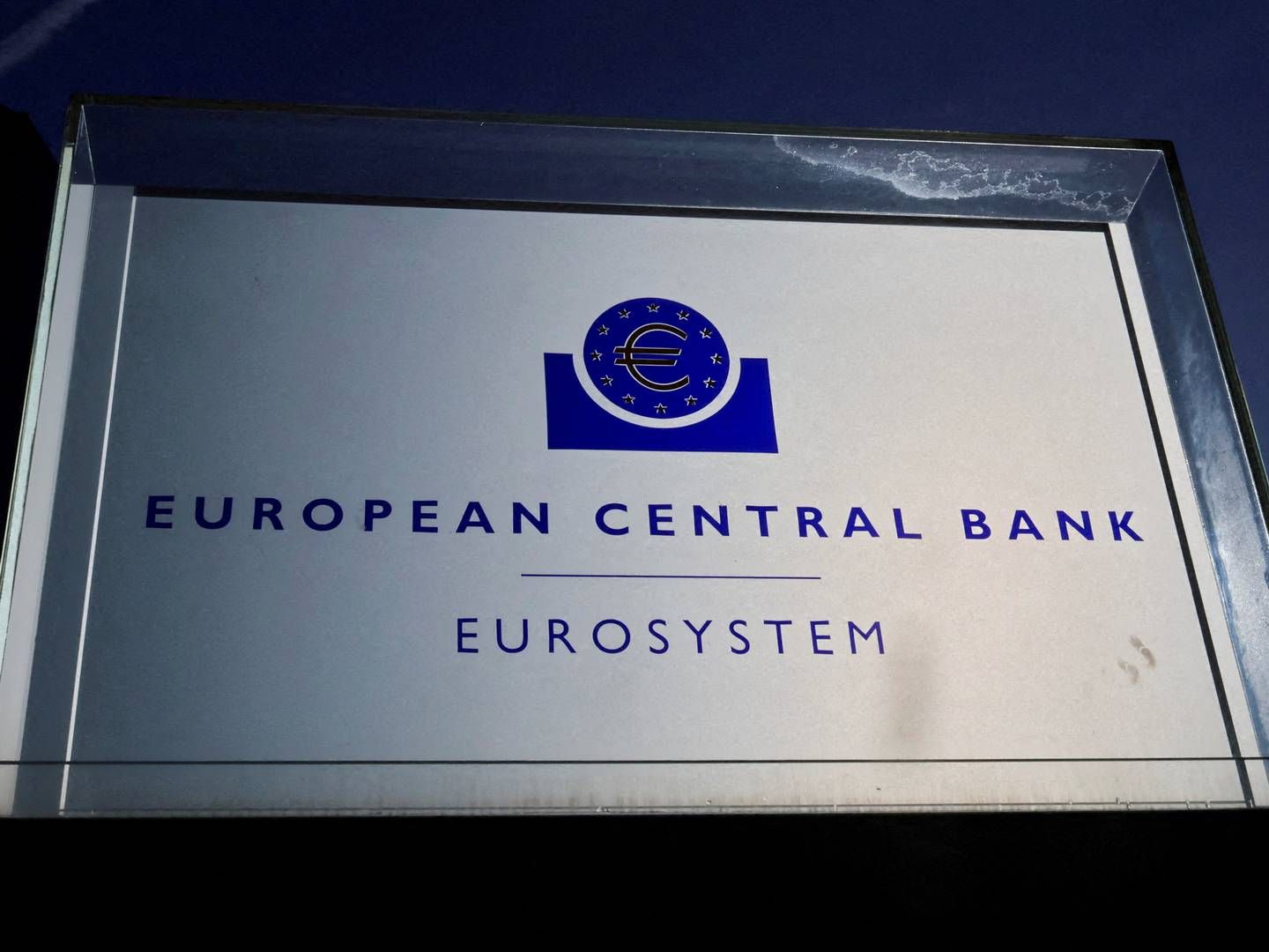Den Europæiske Centralbank i Frankfurt. | Foto: Wolfgang Rattay/Reuters/Ritzau Scanpix