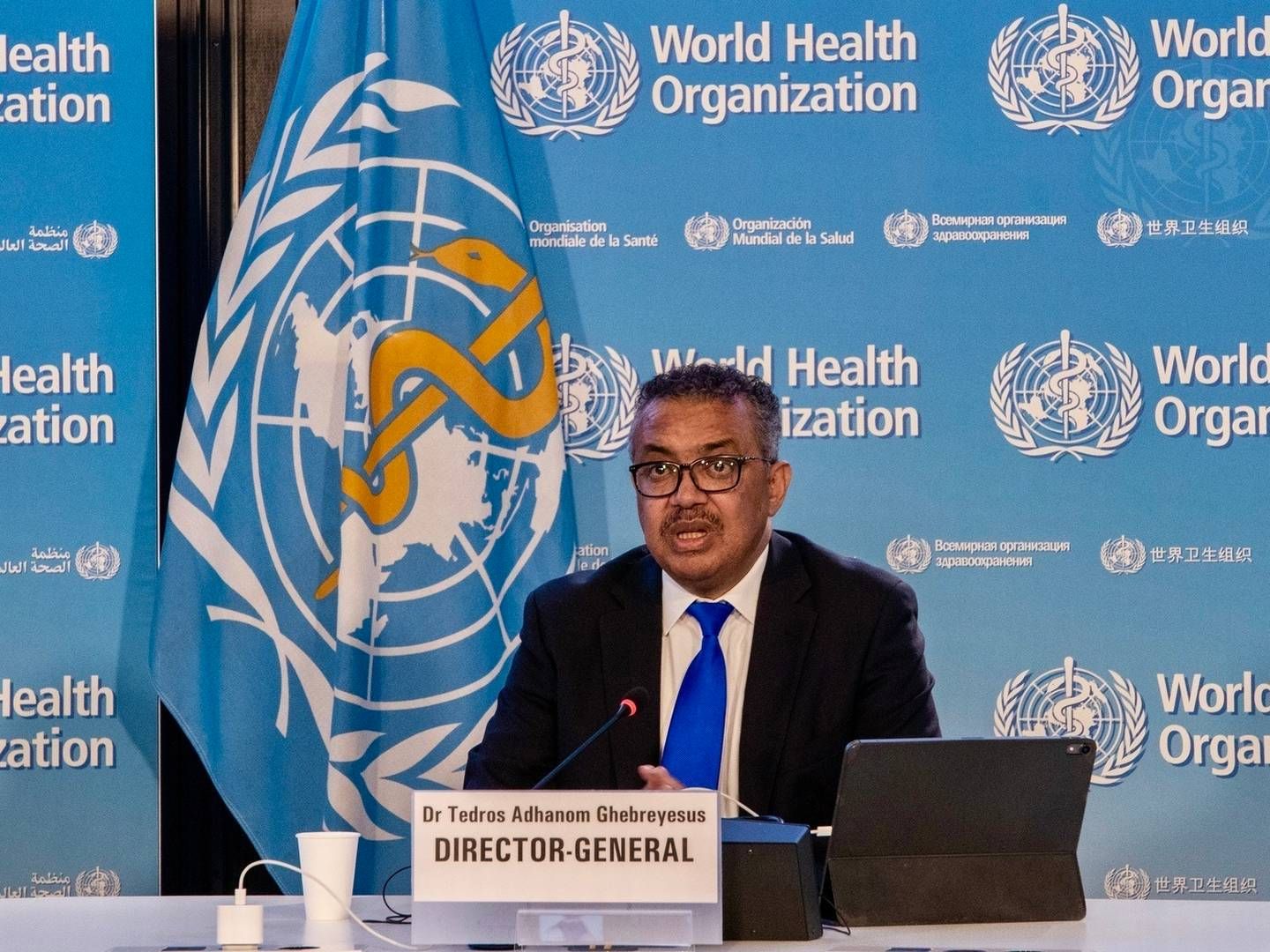 VIL HA INNSYN: Verdens helseorganisasjon ved generaldirektør Tedros Adhanom Ghebreyesus ønsker seg andre spilleregler under verdensomspennende helsekriser. | Foto: WHO / Lindsay Mackenzie