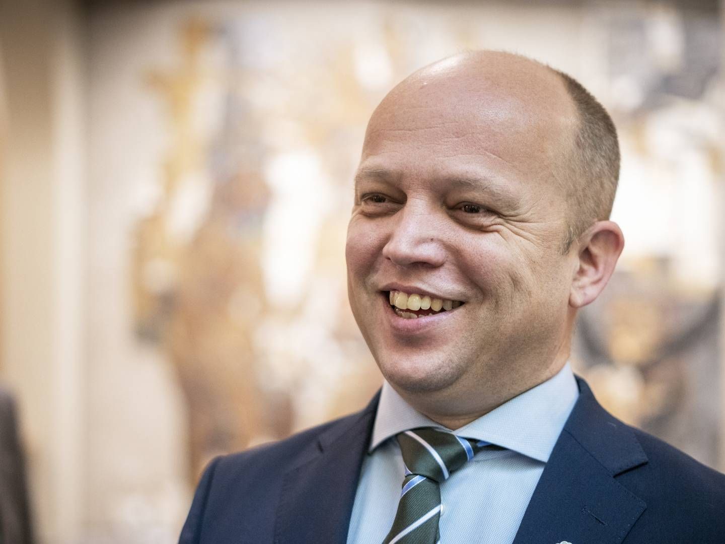 Finansminister, Trygve Slagsvold Vedum (Sp). | Foto: Ole Berg-Rusten / NTB