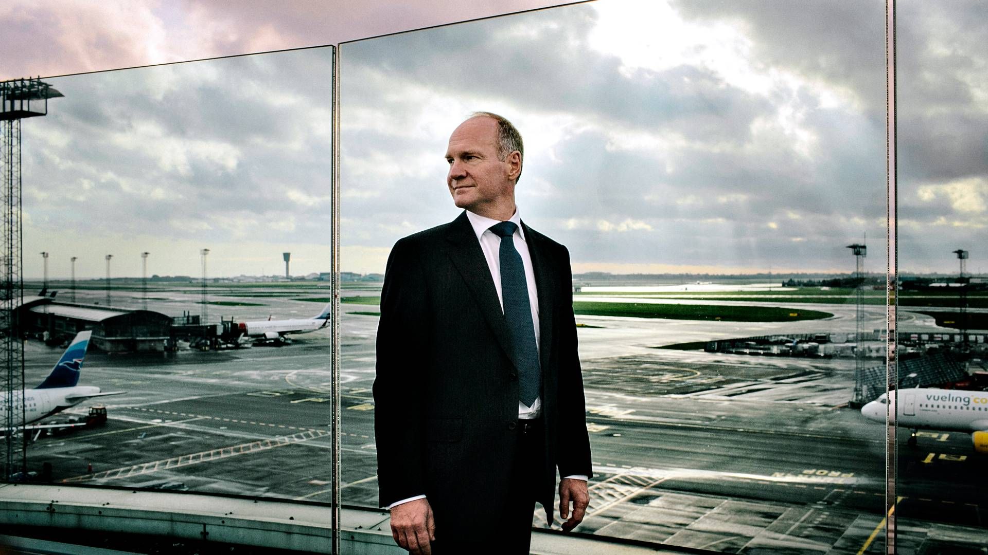 Thomas Woldbye, adm. direktør i Københavns Lufthavn. | Foto: Miriam Dalsgaard/Ritzau Scanpix