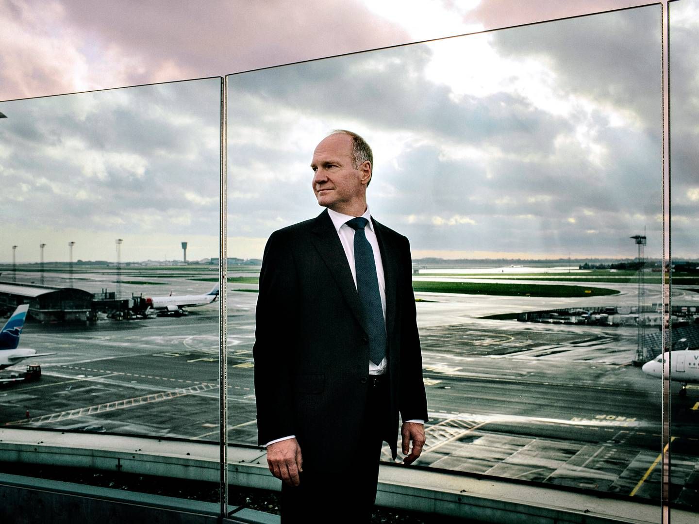 Thomas Woldbye, adm. direktør i Københavns Lufthavn. | Foto: Miriam Dalsgaard/Ritzau Scanpix