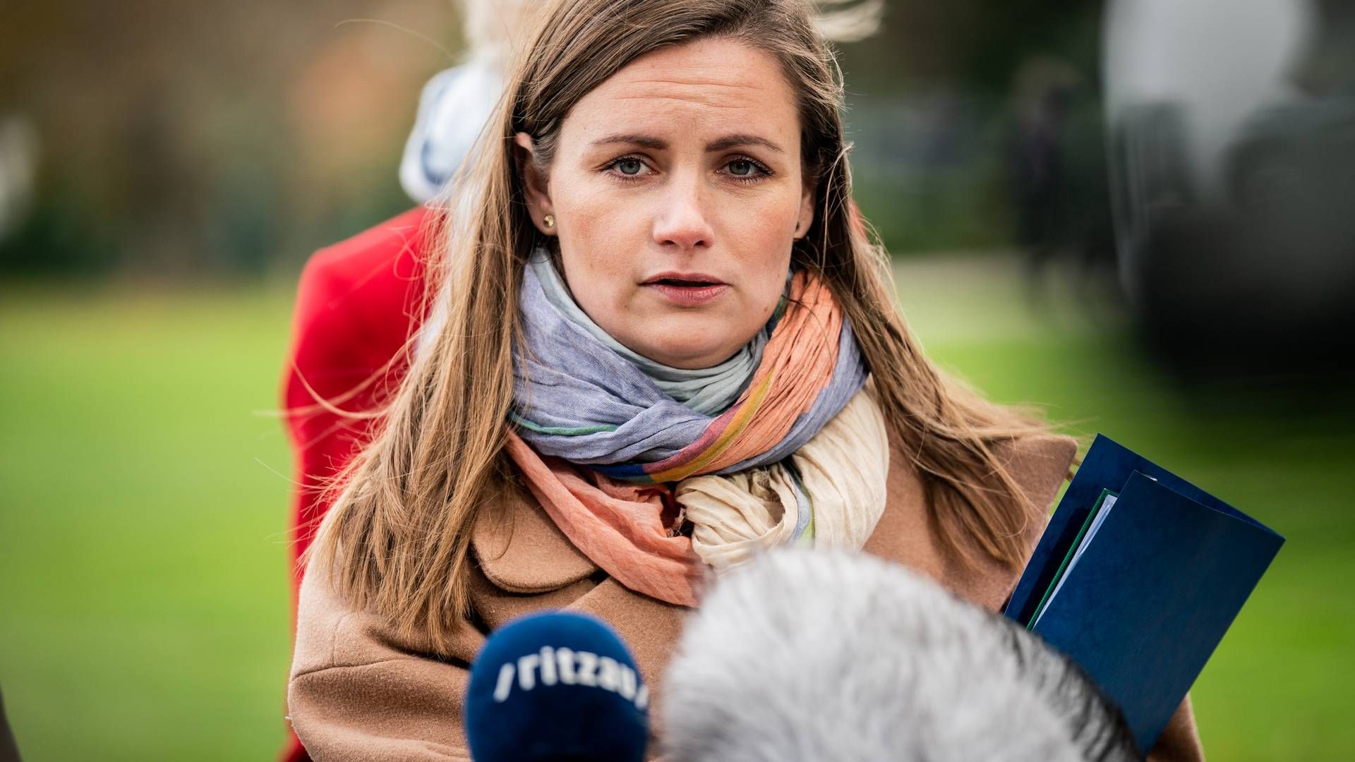 EL's politiske ordfører, Mai Villadsen, fortæller, at Mette Frederiksen vil danne regering med blå partier. | Foto: Ida Marie Odgaard