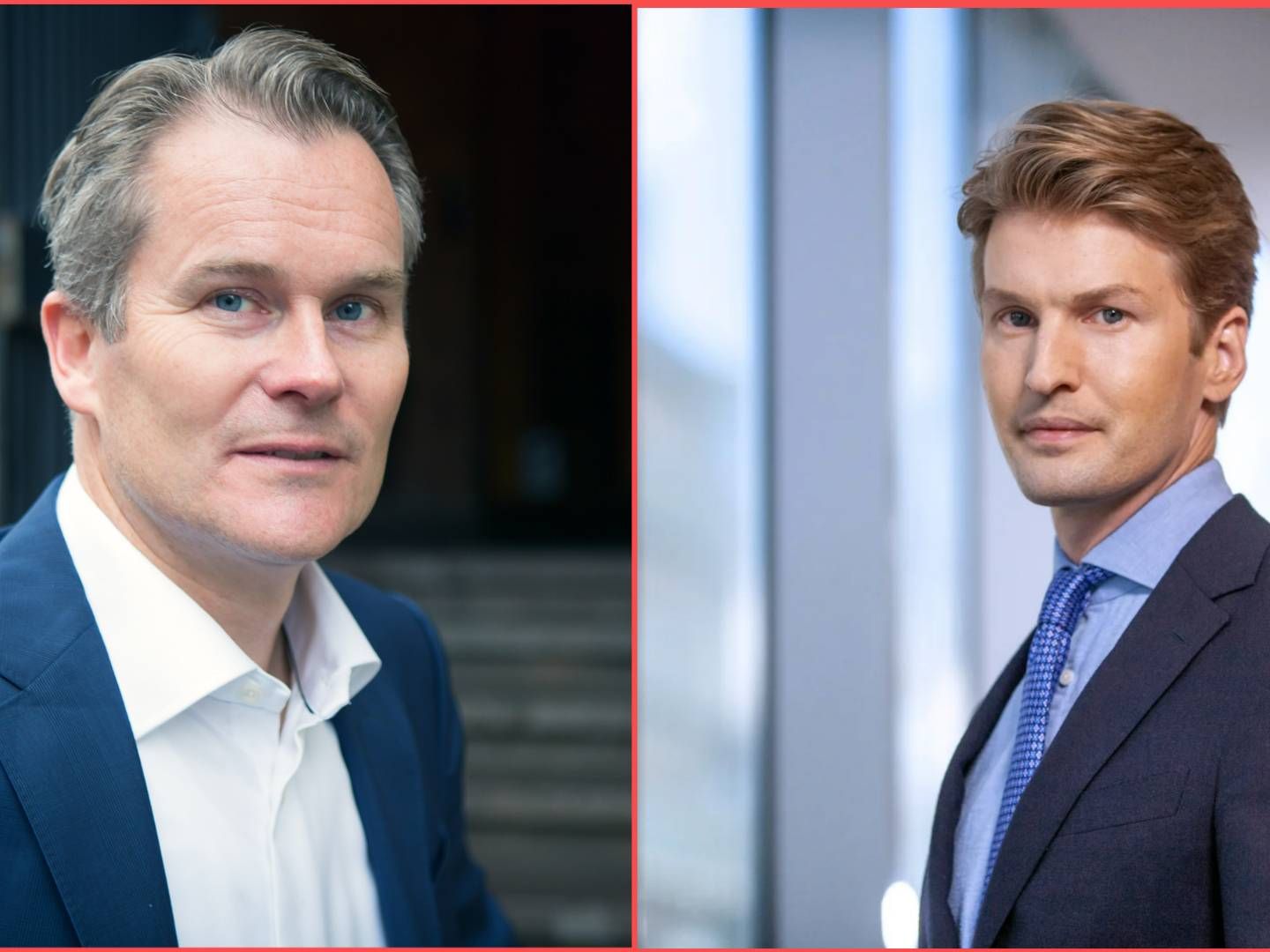 Anders Persson,chief investment officer and head of fixed income at Nuveen and Gustaf Linnell, head of Swedish fixed income at Storebrand AM. | Photo: PR / Nuveen & Storebrand