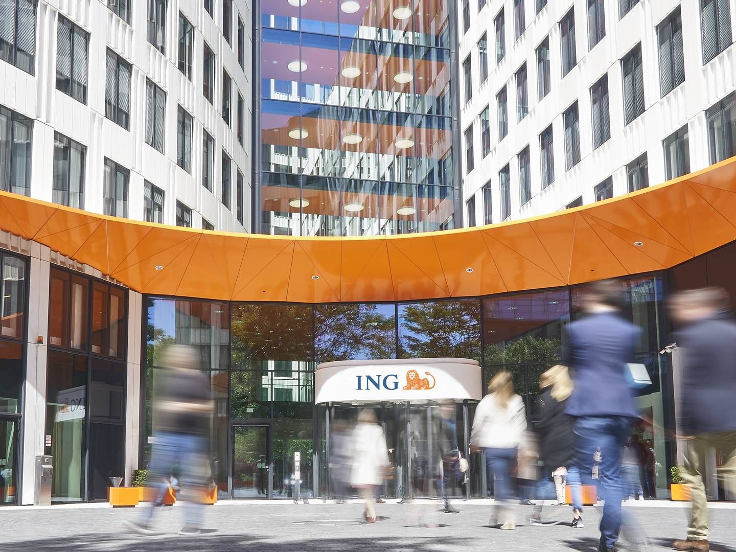 ING-Eingang in Frankfurt | Foto: ING Pressebild