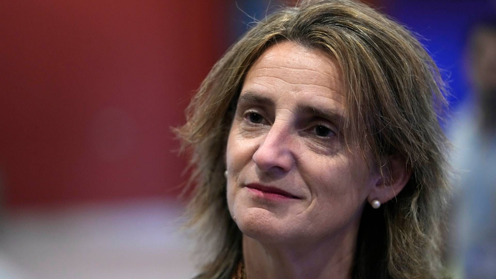KRITISERER GASSTAK: Spanias energiminister Teresa Ribera kalte forslaget «en spøk». | Foto: AP Photo/Peter Dejong