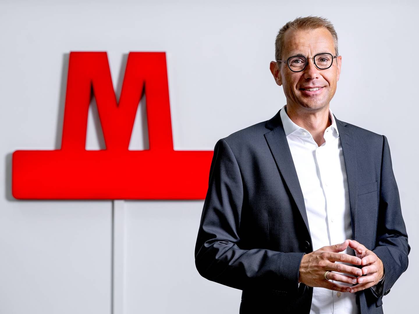 Carsten Riis, adm. direktør for Metroselskabet og Hovedstadens Letbane. | Foto: Bax Lindhardt / Metroselskabet