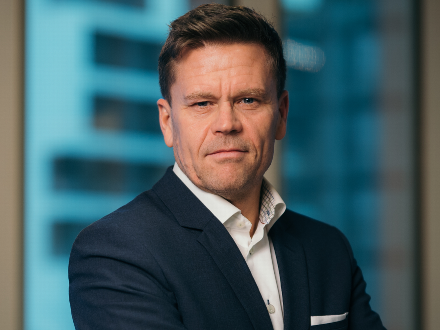 FERSKE TALL: Jens-Petter Guthus, administrerende direktør for DNB Næringsmegling, la nylig frem tall fra 2022 for selskapet. | Foto: DNB Næringsmegling