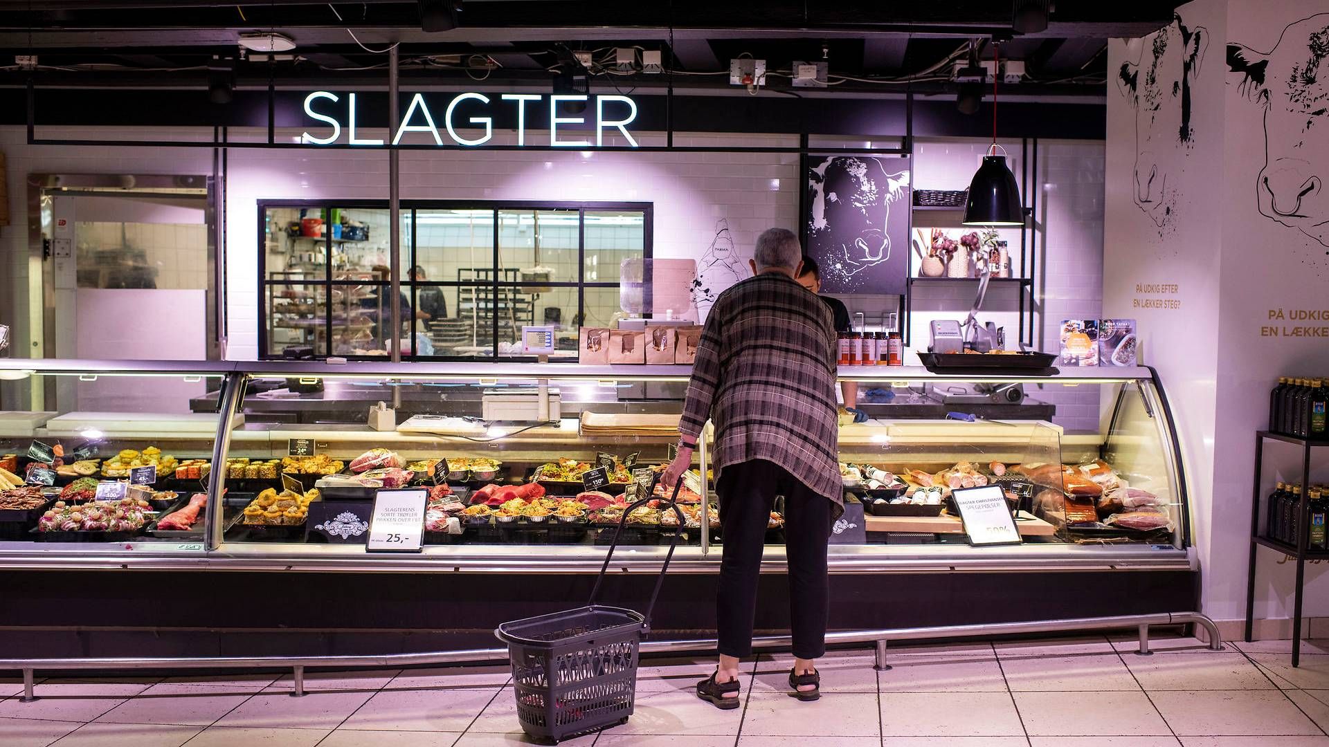 Det bliver dyrere for danskerne at fylde indkøbskurven op, da tre ud af fire dagligvare-virksomheder forventer at hæve priserne de kommende tre måneder. | Foto: Joachim Ladefoged/ritzau Scanpix