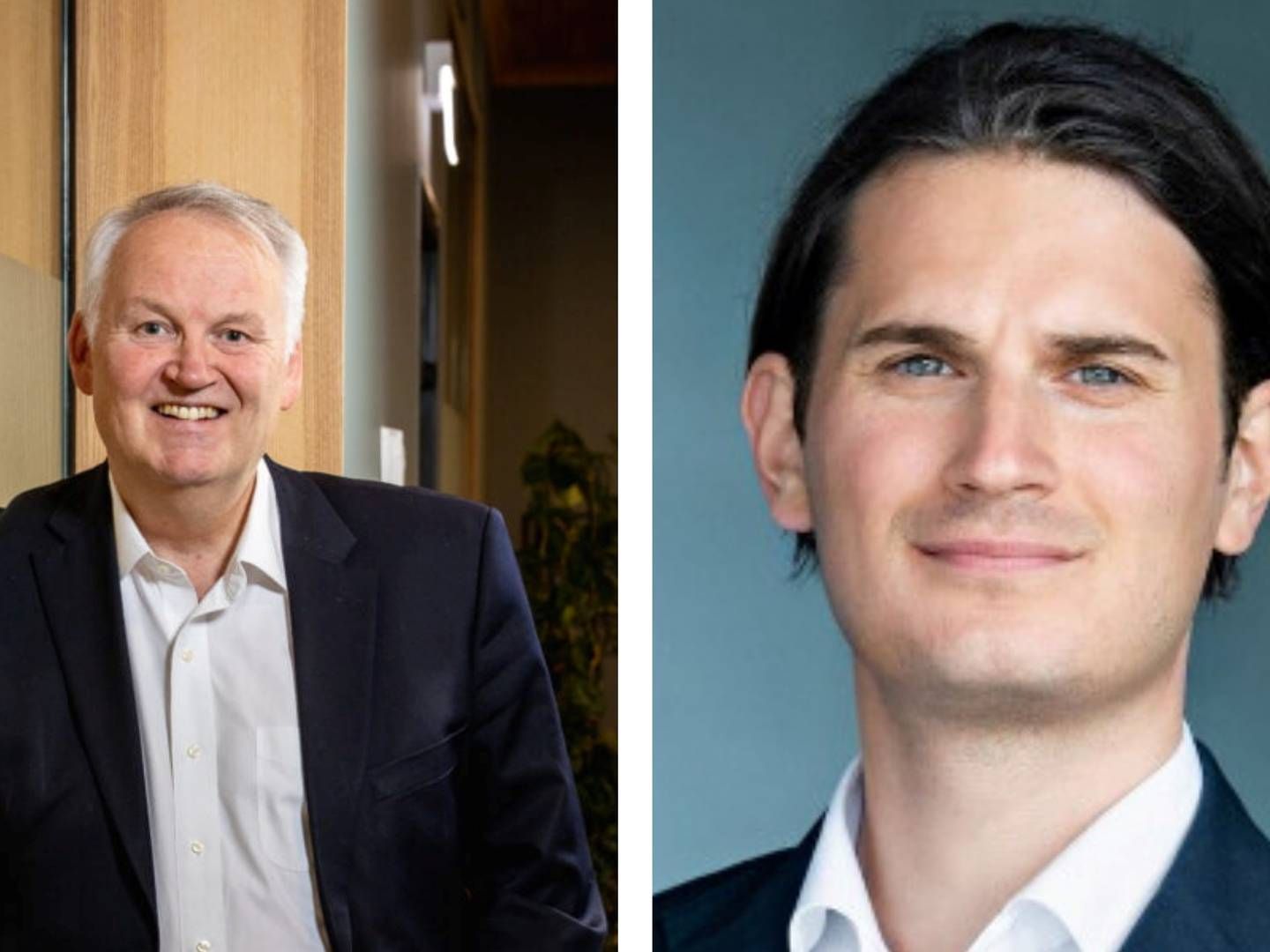 FLYTTER: Investor Jens Rugseth og viseadministrerende direktør i Pecunia, Thomas Neslein, flytter til Sveits. | Foto: Karbon Invest og Pecunia