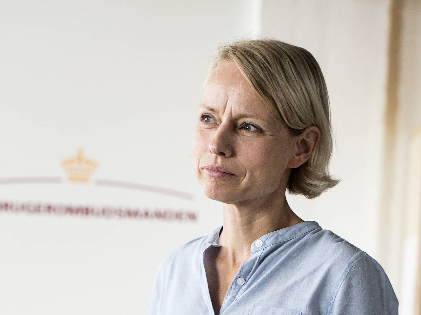 Forbrugerombudsmanden, Christina Toftegaard Nielsen, kalder spørgsmålet om negative renter for principielt vigtigt. | Foto: Stine Bidstrup/ERH