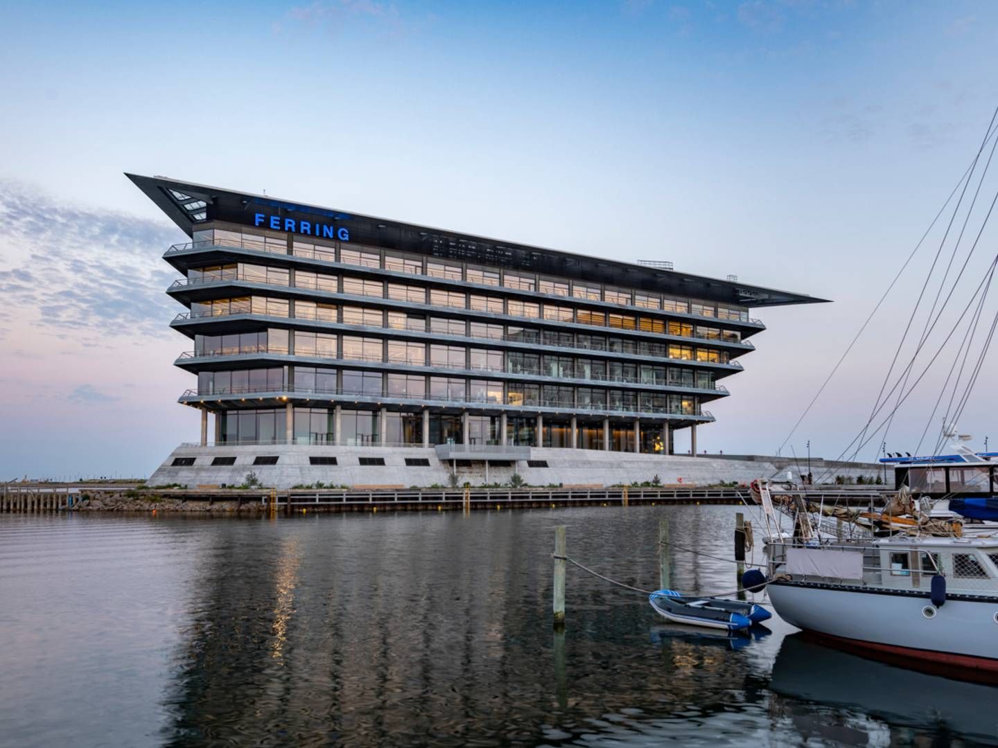 Ferring Pharmaceuticals headquarters in Copenhagen, Denmark. | Photo: Foster + Partners / PR