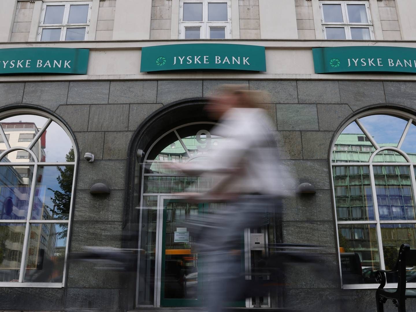Jyske Bank er blevet stævnet af Forbrugerombudsmanden, og parterne skal mødes i Sø- og Handelsretten. | Foto: Andrew Kelly/Reuters/Ritzau Scanpix