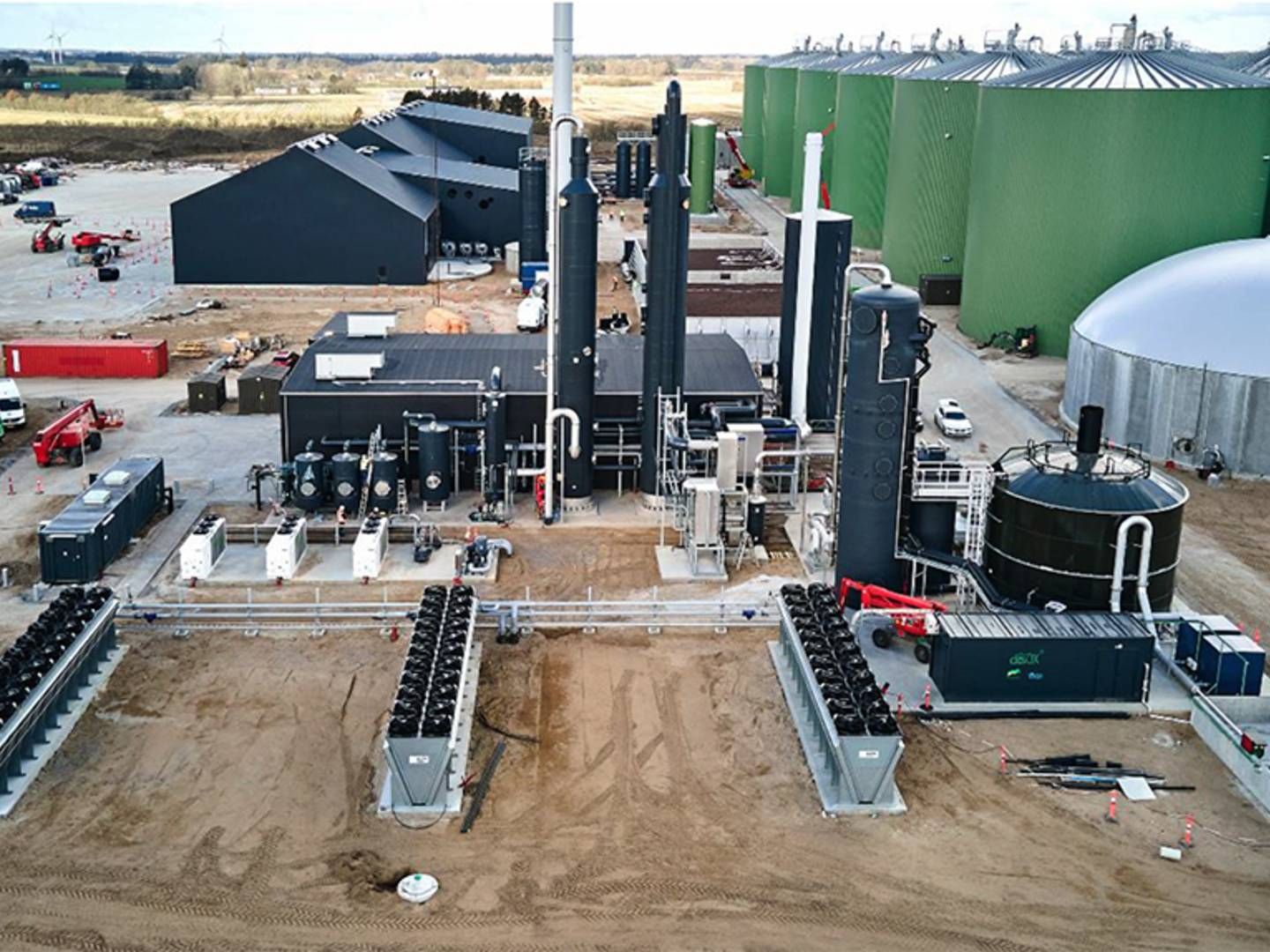 Arjun Infrastructure overtog også et biogasprojekt i Sønderjylland, Kliplev-anlægget ved Aabenrå. På daværende tidspunkt betegnet som et af verdens største. | Foto: ArjunPR