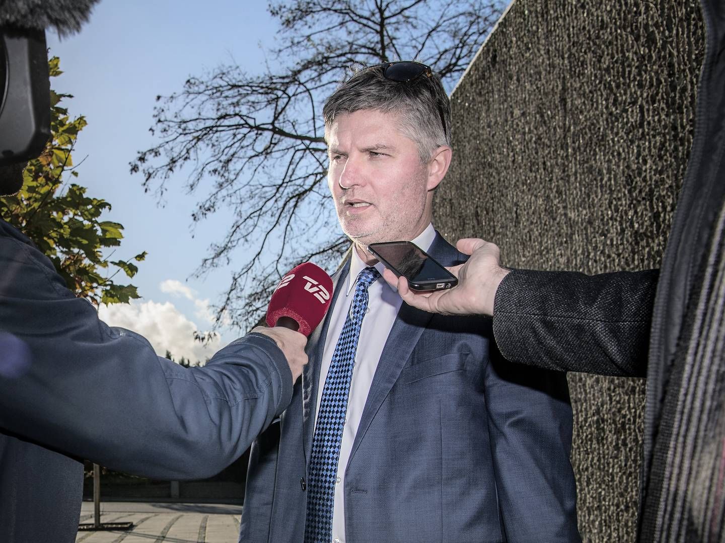 Forsvarer Arvid Andersen er uenig i højesteretsdom, der pålægger Roskilde Bank-direktør at betale millionerstatning. | Foto: Jakob Jørgensen