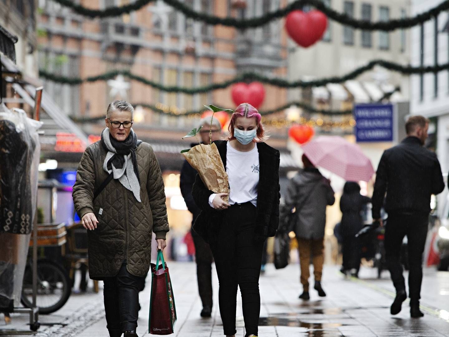 Dansk Erhverv forventer i en ny julehandelsprognose, at det samlede julesalg stiger med 200 mio. kr. Til gengæld forventes butikkernes indtjening at falde. | Foto: Martin Lehmann