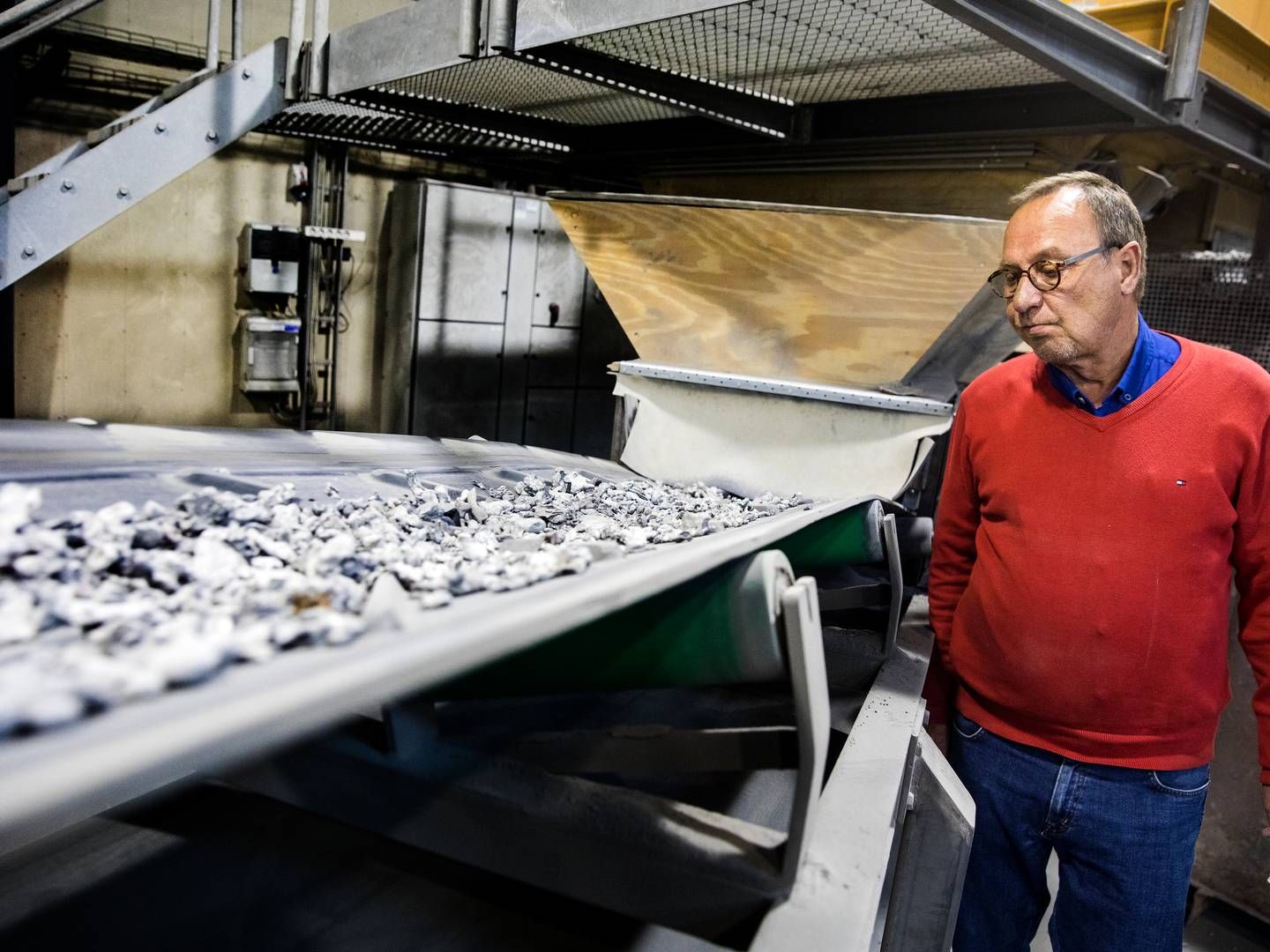 Ejvind Pedersen er grundlægger af og direktør i metalgenanvenderen Scanmetals. | Foto: Stine Bidstrup