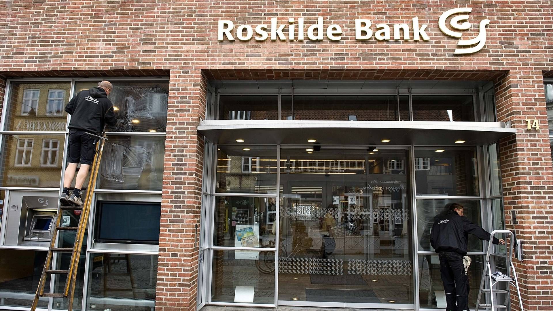Roskilde Bank krakkede i 2008, men retsopgøret verserer stadig. | Foto: Keld Navntoft / Ritzau Scanpix