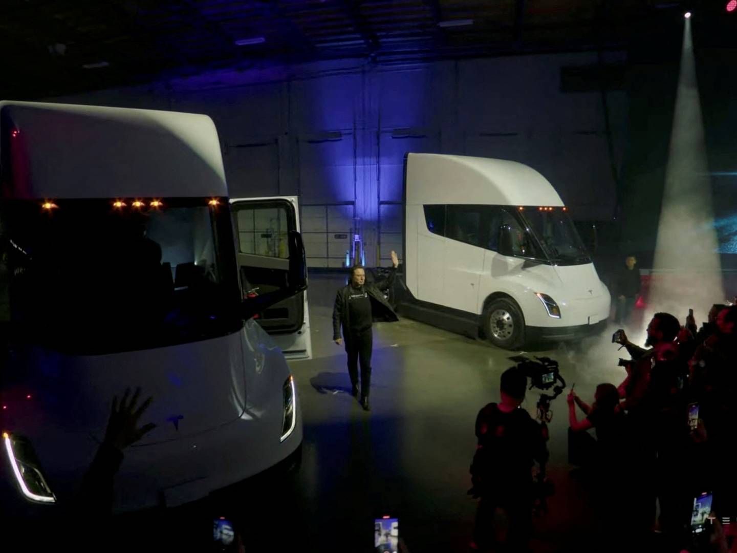 Fra præsentationen af den nye Tesla Semi | Foto: Tesla/Reuters/Ritzau Scanpix