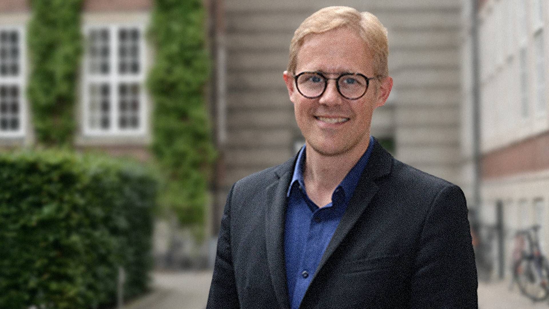 Andreas Blohm Graversen bliver ny vicedirektør for innovation og erhvervssamarbejde på Københavns Universitet. | Foto: Københavns Universitet / Pr