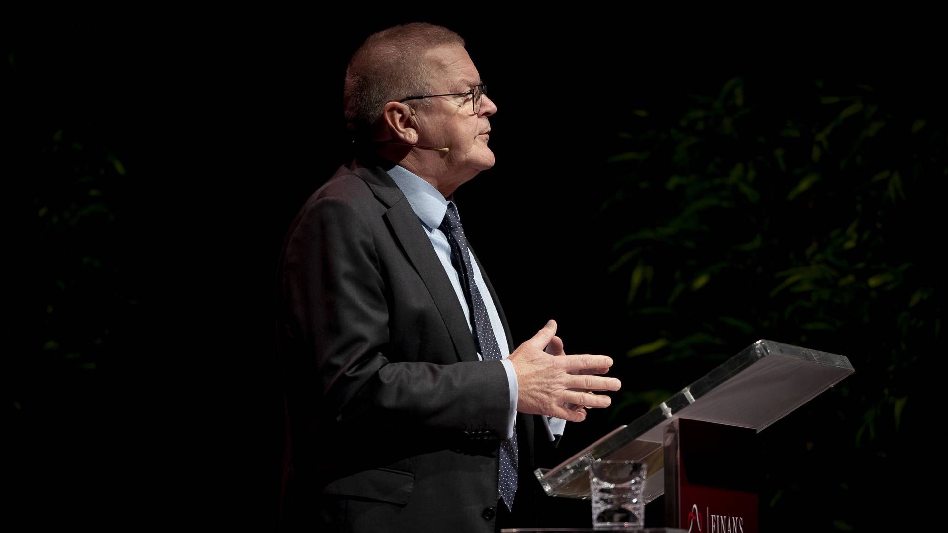 Lars Rohde på årsmødet. | Foto: LISELOTTE SABROE