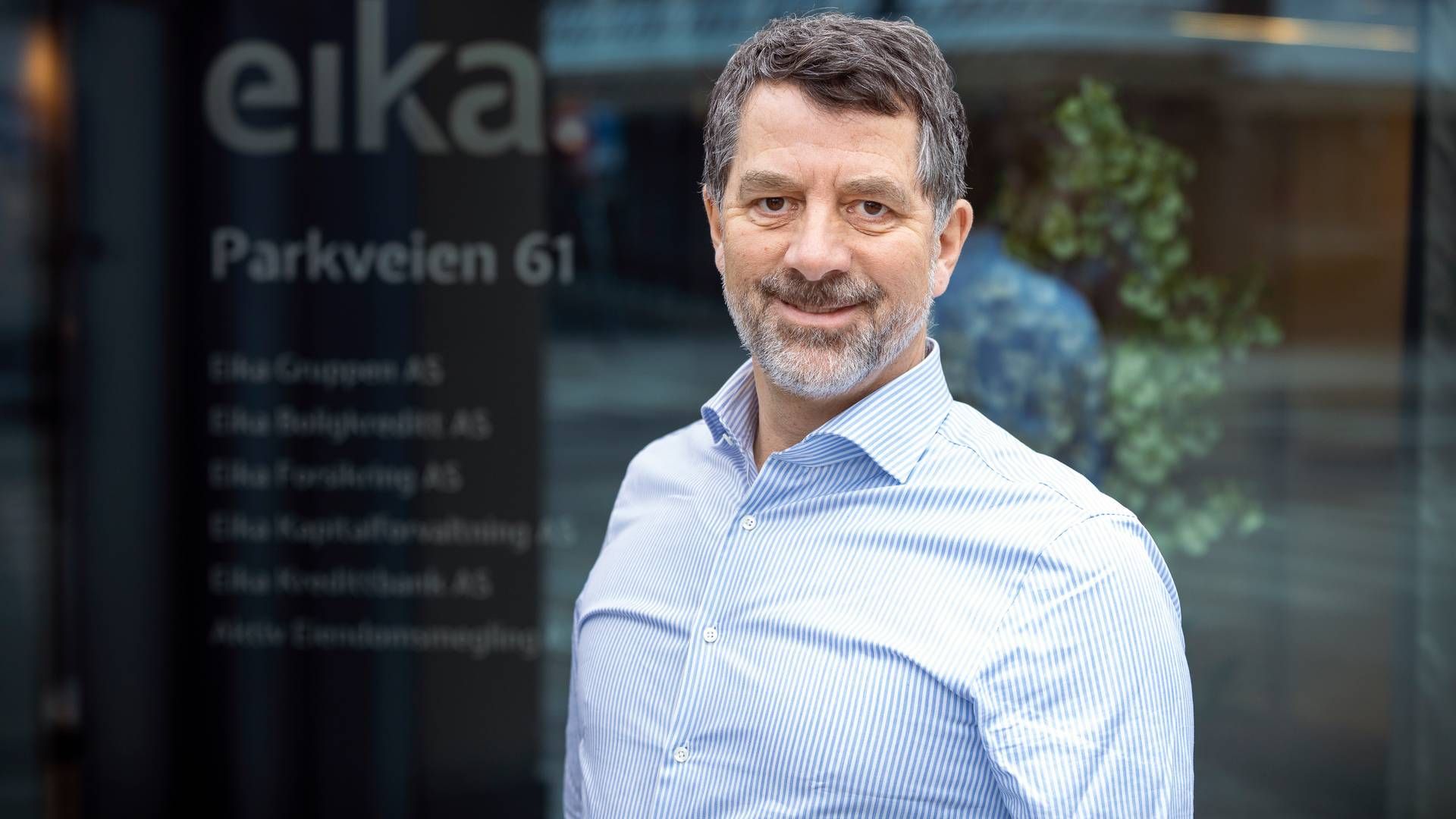 OFFENSIVE: Informasjonsdirektør Sigurd Ulven i Eika Gruppen sier at de er godt fornøyd med at bankene i alliansen er offensive. | Foto: Eika Gruppen / PR