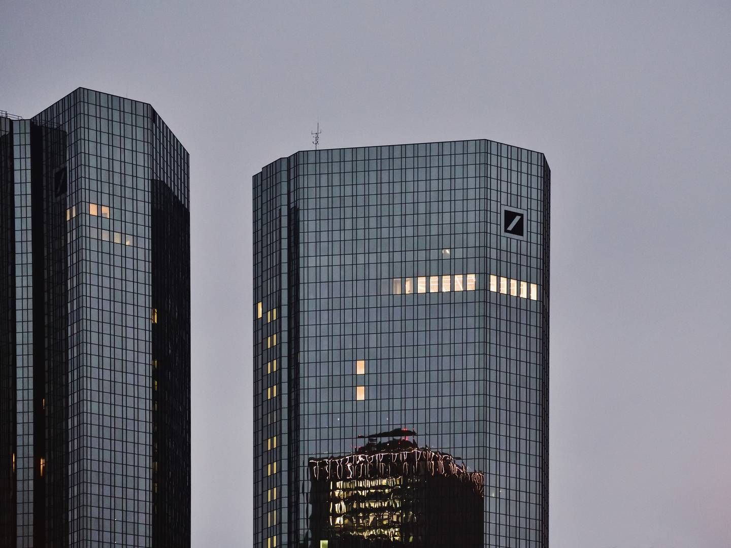 Die Deutsche-Bank-Türme in Frankfurt | Foto: picture alliance / Daniel Kubirski | Daniel Kubirski