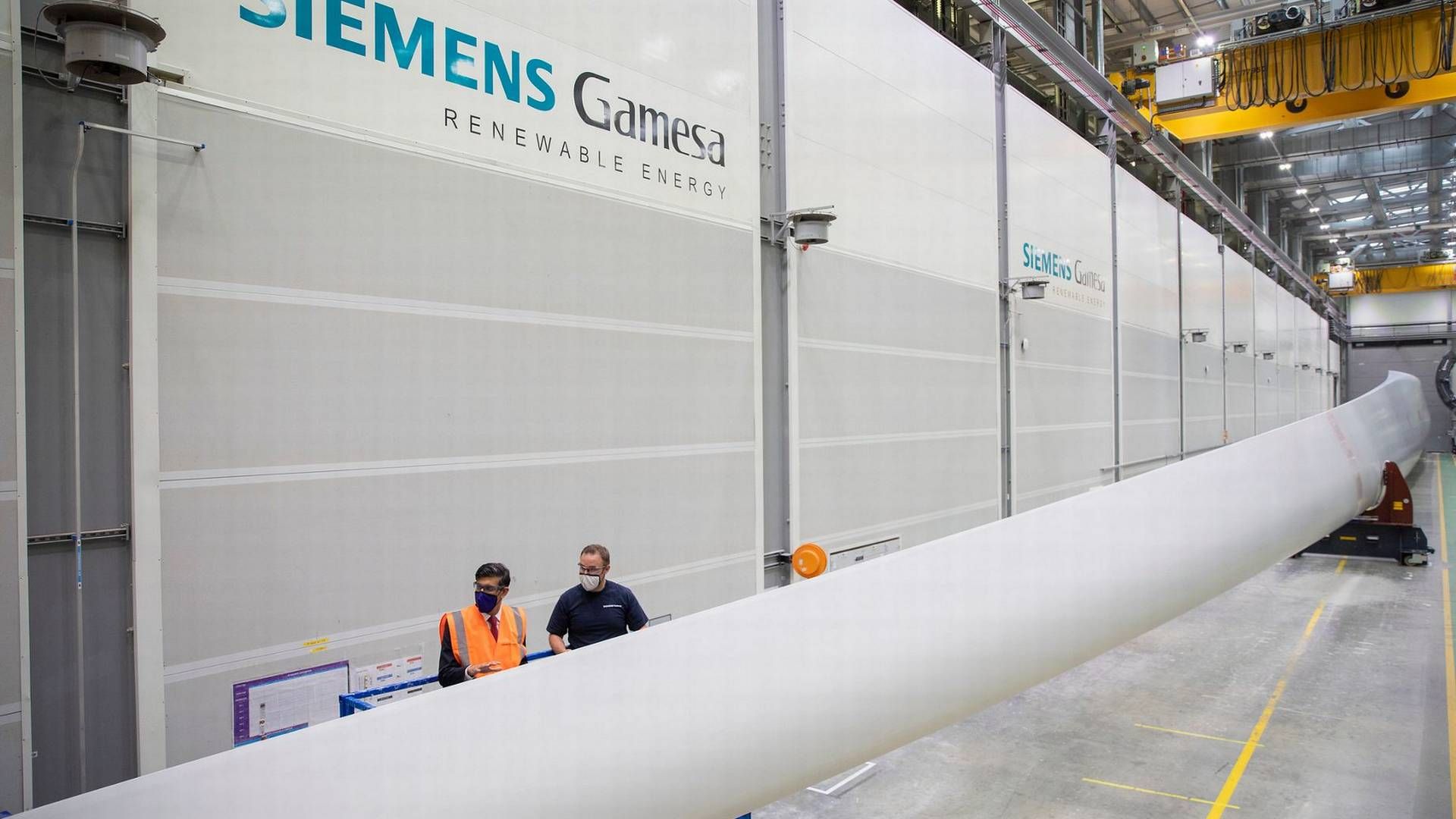 Vindmølleproducenten Siemens Gamesas finansdirektør går på pension. | Foto: Simon Walker / Uk Treasury