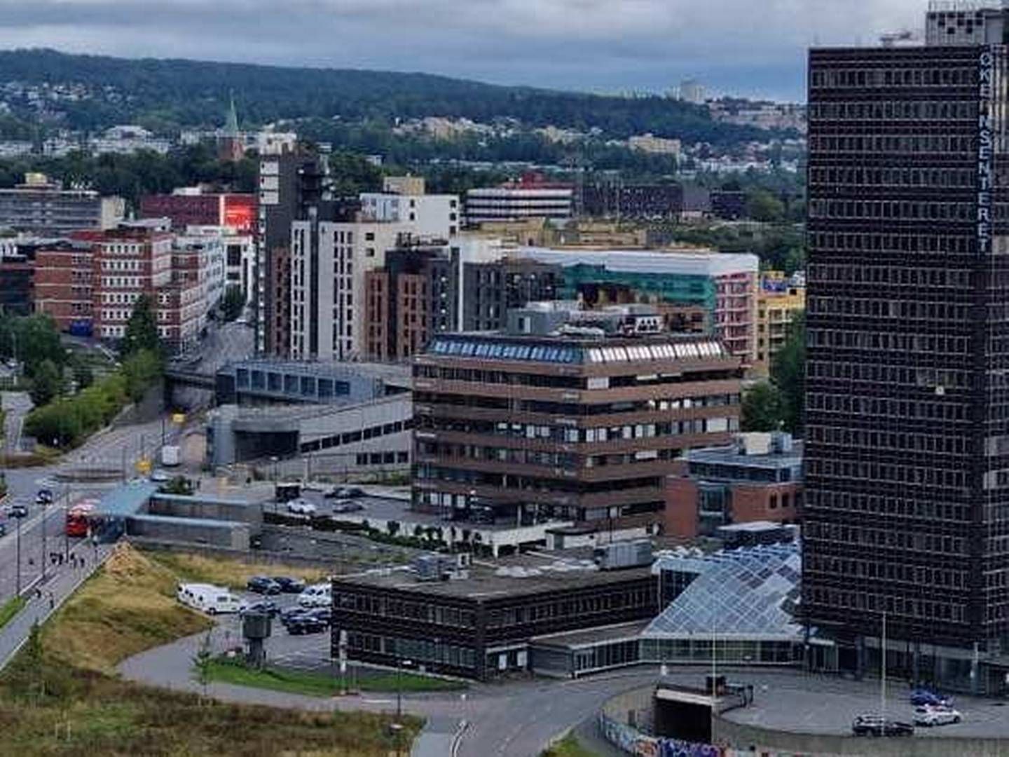 SKAL BYGGE NYTT: Det kan komme et nytt høyhus på Økern i Oslo hvis reguleringen går i boks. | Photo: Øystein Byberg