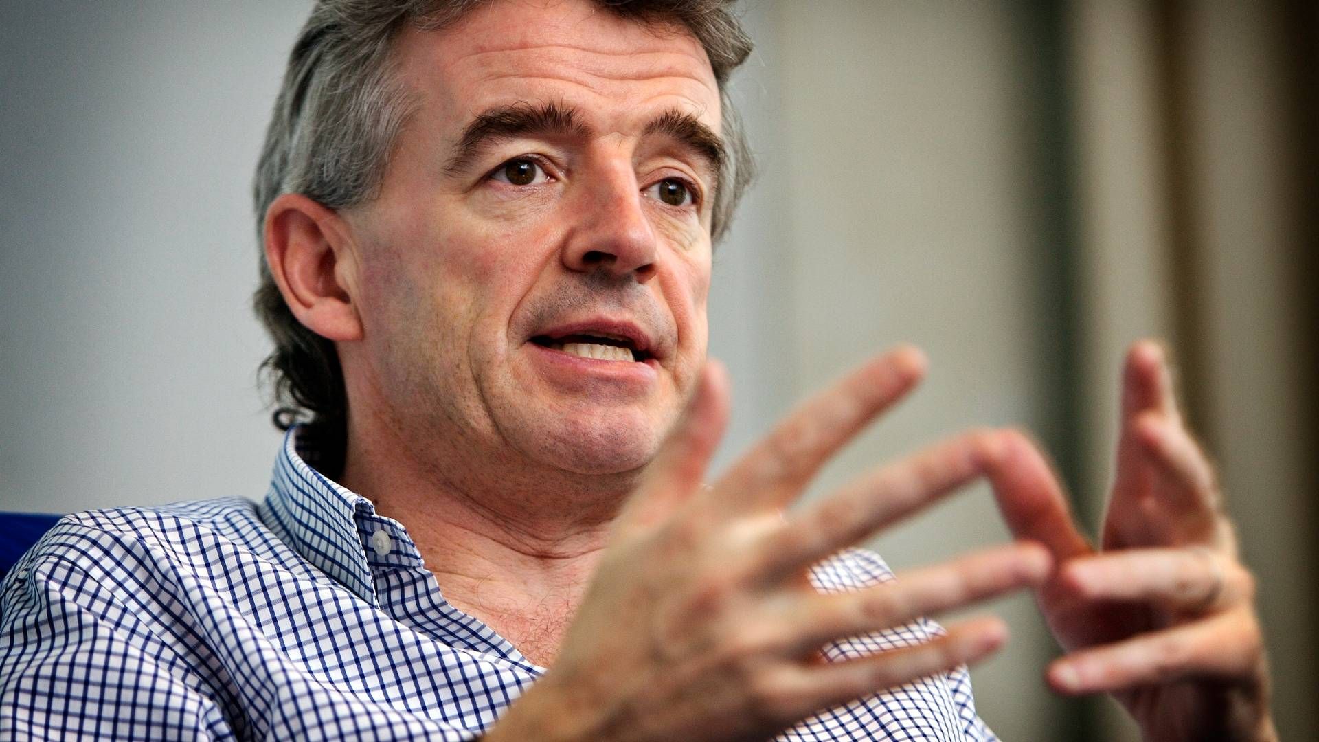 Michael O’Leary, topchef i Ryanair-gruppen. | Foto: Jens Dresling/Politiken/Ritzau Scanpix