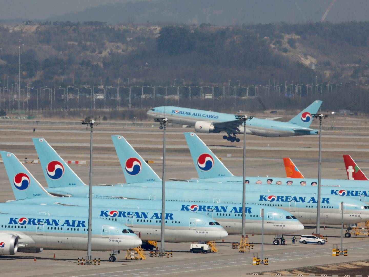 Airline Korean Air manages a dedicated air freight company named Korean Air Cargo. | Photo: Heo Ran/Reuters/Ritzau Scanpix