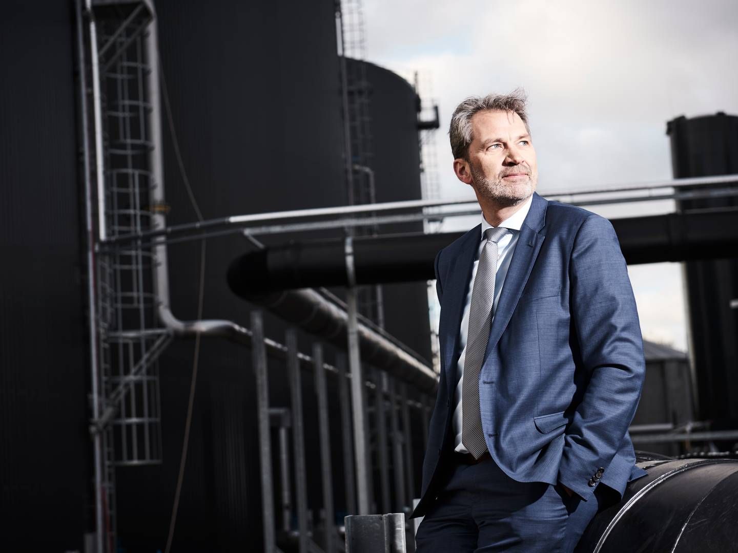 "It’s important to me to have Nature Energy integrate well into the Shell organization and that we keep being viewed as valuable," says Chief Executive Officer of Nature Energy Ole Hvelplund. Press photo.