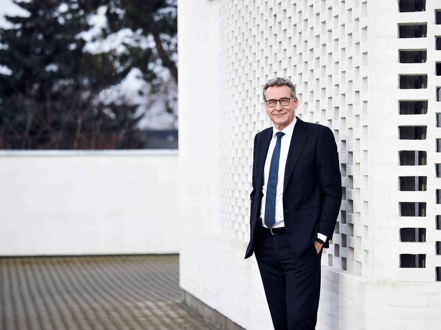 Den nuværende krise ser helt anderledes ud end finanskrisen, mener Lars Møller Kristensen, adm. direktør i Djurslands Bank. | Foto: Djurslands Bank / Pr
