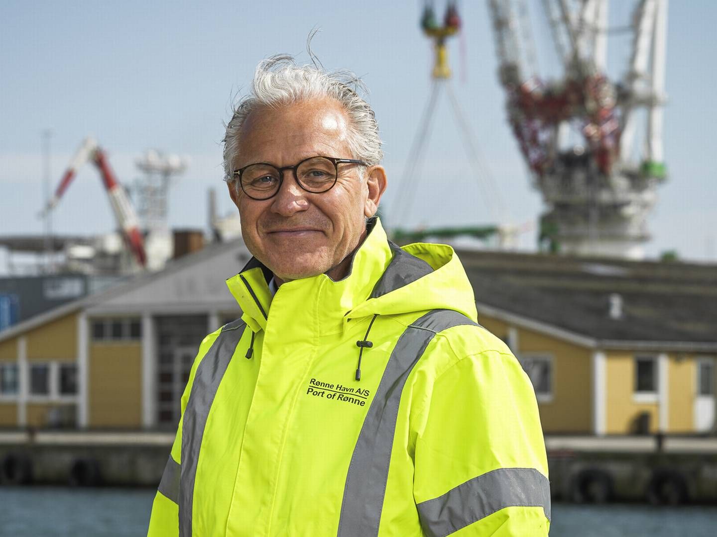 Lars Nordahl Lemvigh, adm. direktør for Rønne Havn. | Foto: Rønne Havn /Kristoffer Linus