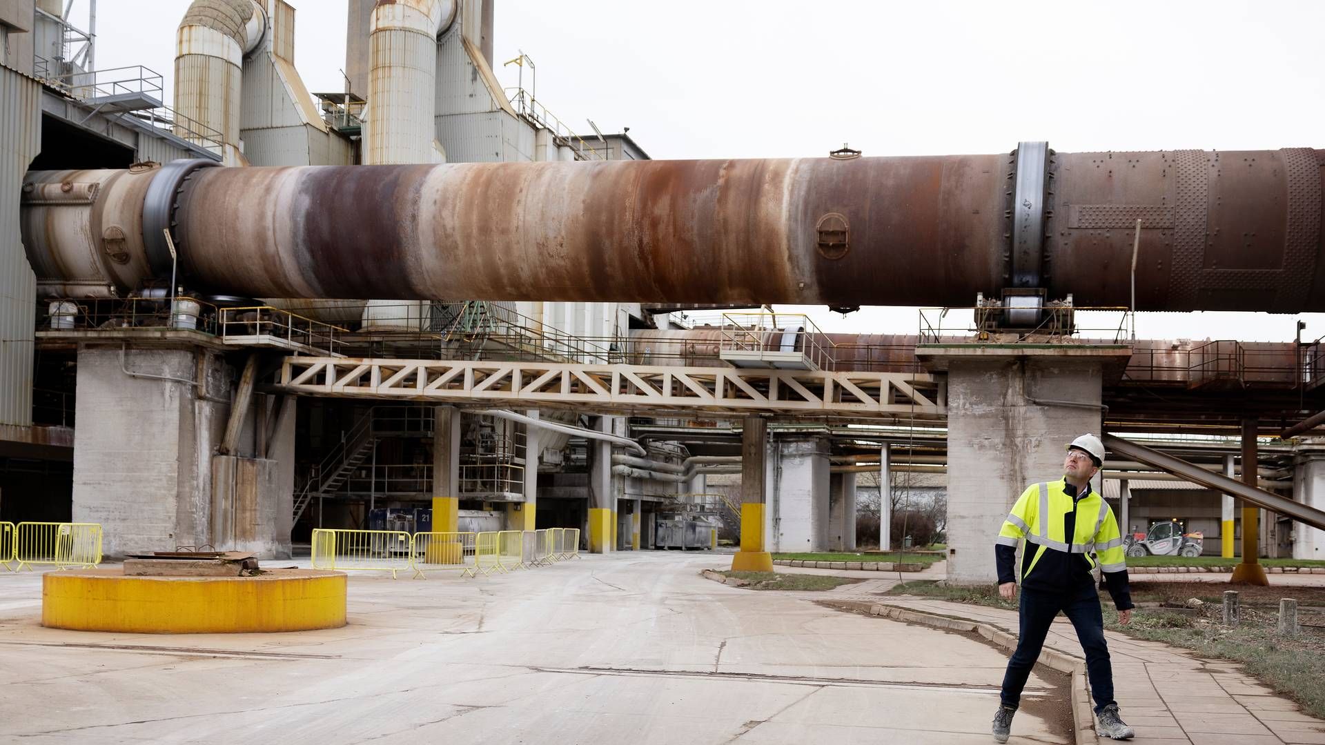 Cementfabrikken Aalborg Portland er en af de danske virksomheder, der er blevet ramt af den danske klimaindsats, da et flertal i Folketinget vedtog en grøn skattereform i juni 2022. | Foto: Thomas Borberg