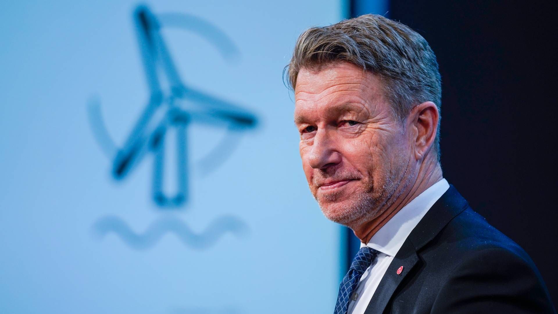 SATSER PÅ HAVVIND: Olje- og energiminister Terje Aasland la frem nye rammevilkår for havvind-satsning forrige uke. Noen av dem er før tøffe, selv for Statkraft.