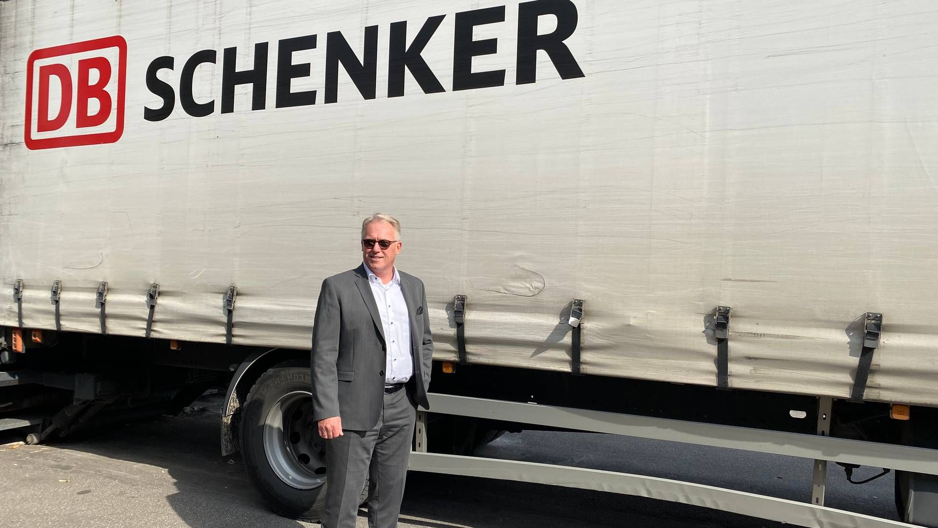 Henrik Dam Larsen, topchef for DB Schenker Danmark | Foto: Jakob Skovlund