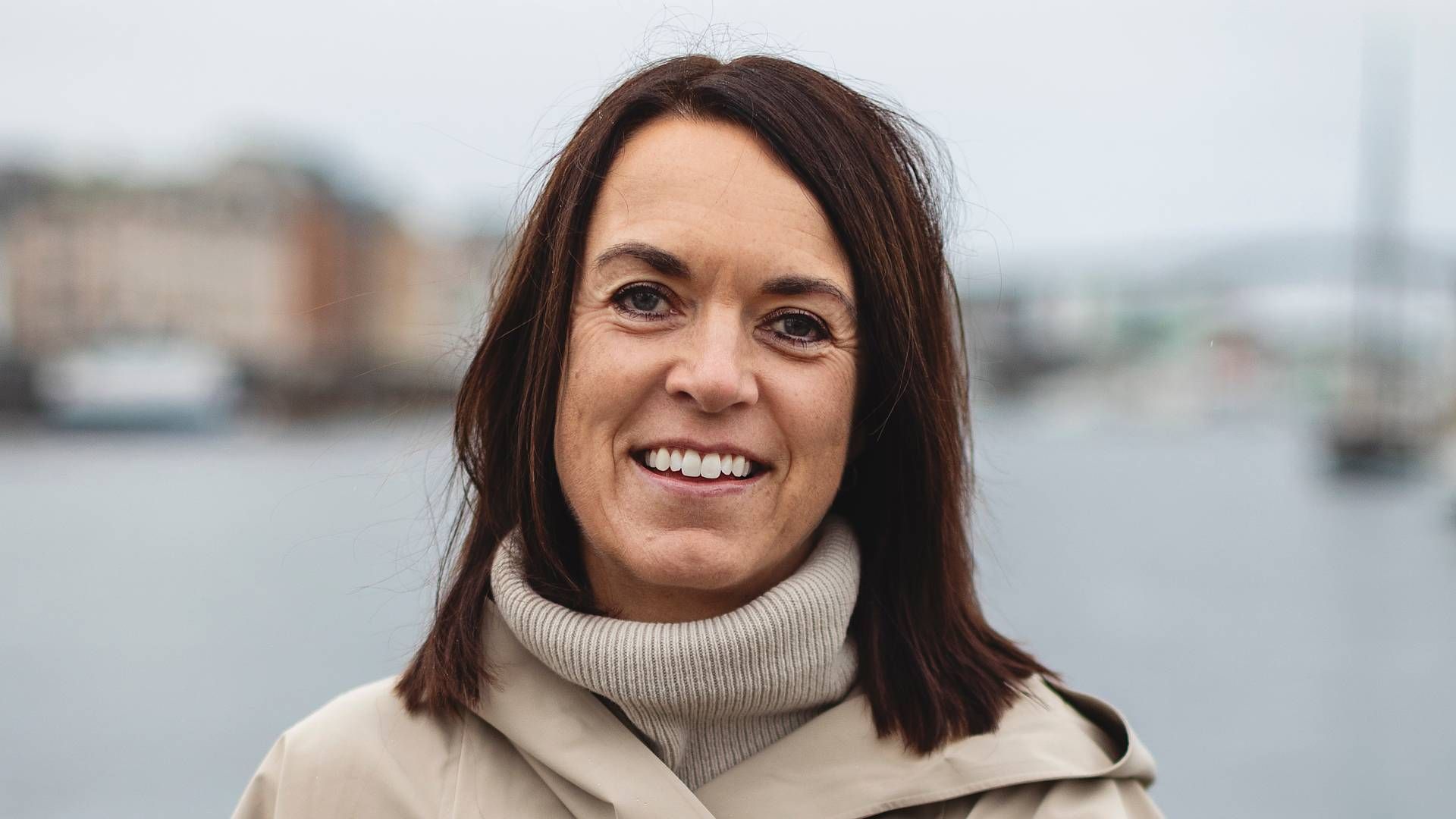 RESULTATHOPP: Administrerende banksjef i Haugesund Sparebank, Bente Haraldson Syre. | Foto: Haakon Nordvik