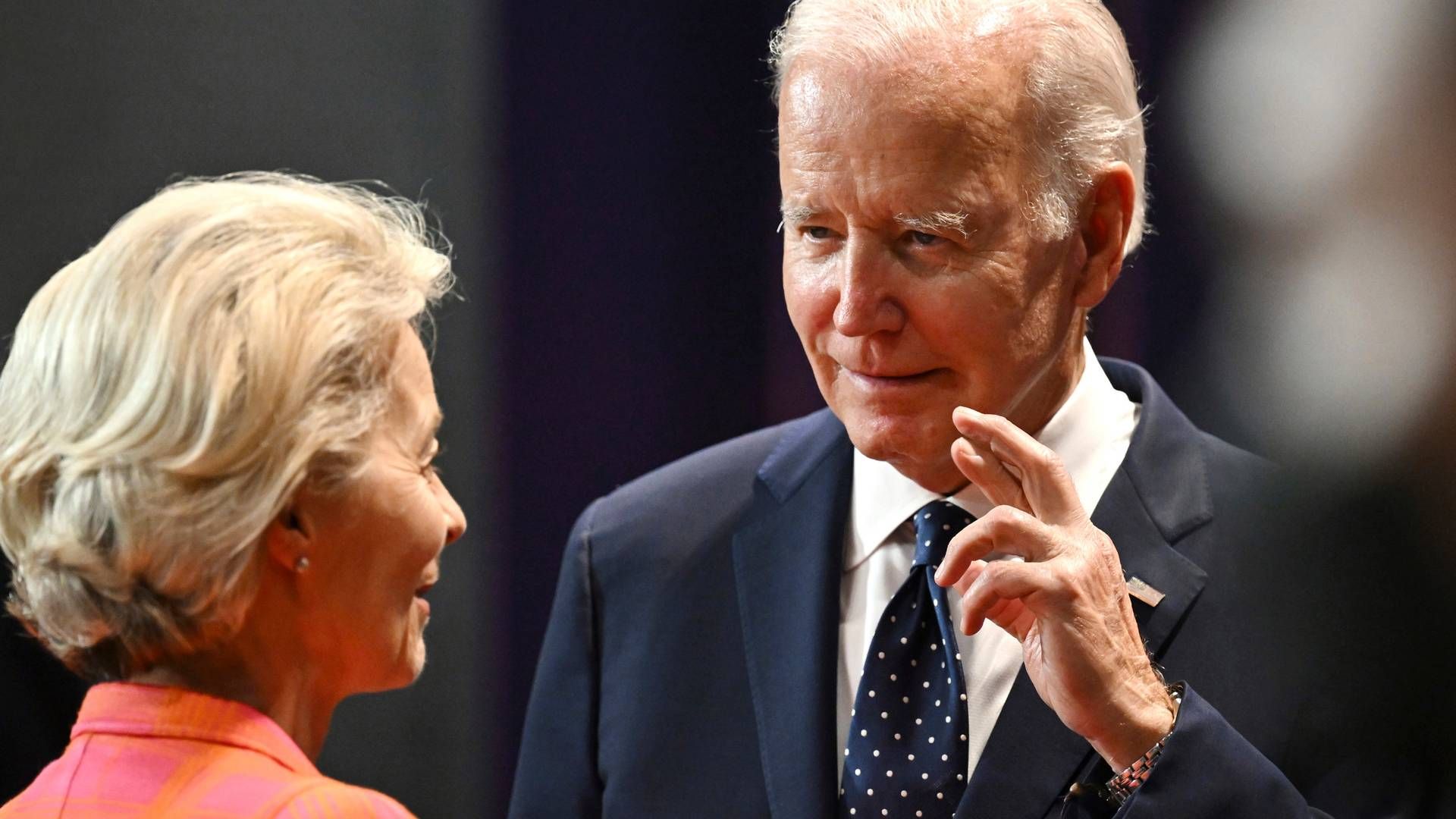 EU-USA KARTELL: EU-kommisjonen er lei Kinas monopol på kritiske råvarer. Nå foreslår president Ursula von der Leyen å opprette en «kritisk råvareklubb» sammen med USA. | Foto: Leon Neal/Pool Photo via AP