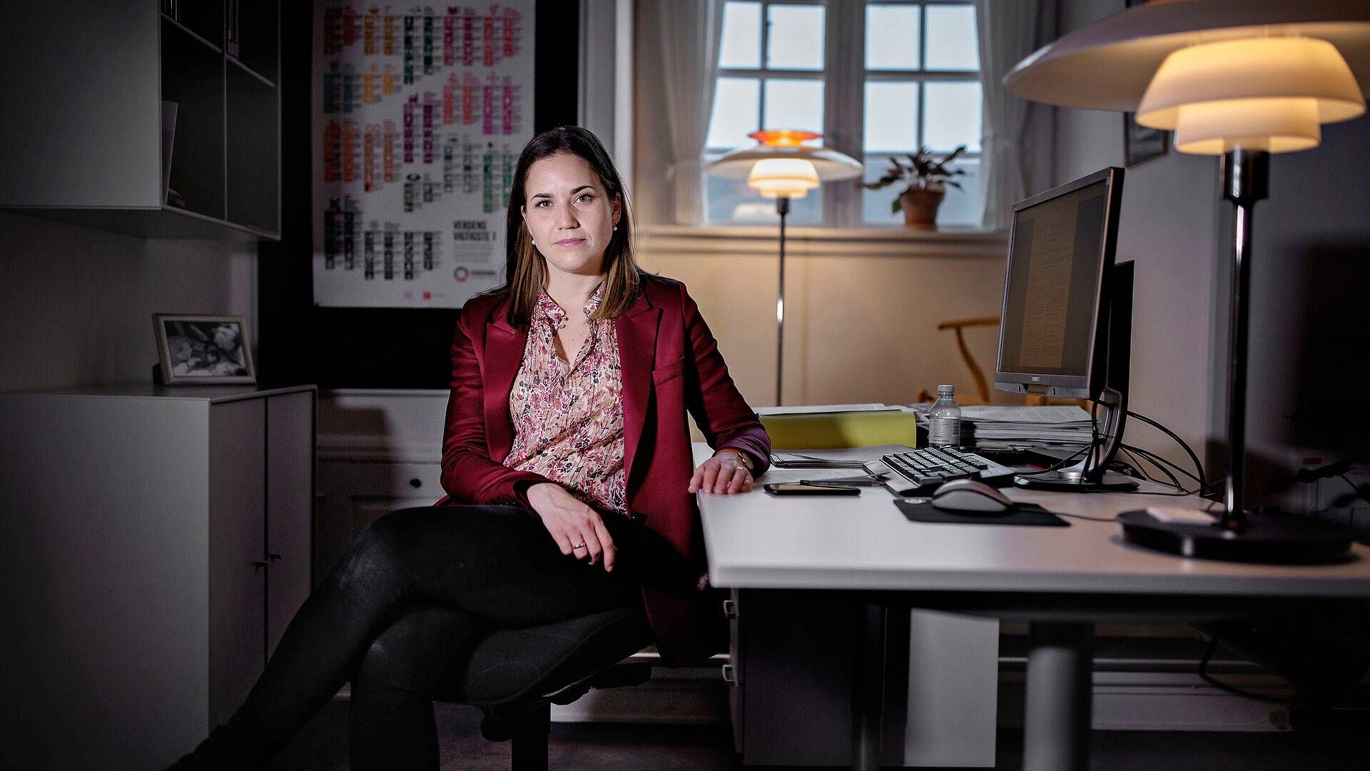 Marie Bjerre, Digitaliseringsminister og minister for ligestilling. | Foto: Martin Lehmann/Ritzau Scanpix