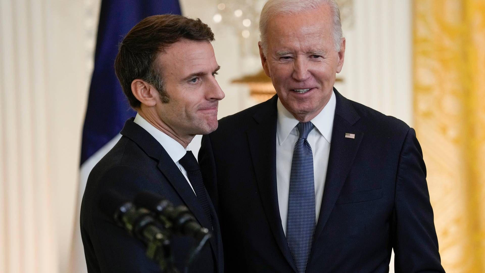 KRITISK TIL IRA: Europa må handle, og det raskt, sier Frankrikes president Emmanuel Macron om USAs kontroversielle støttepakke til amerikansk industri. | Foto: AP Photo/Susan Walsh