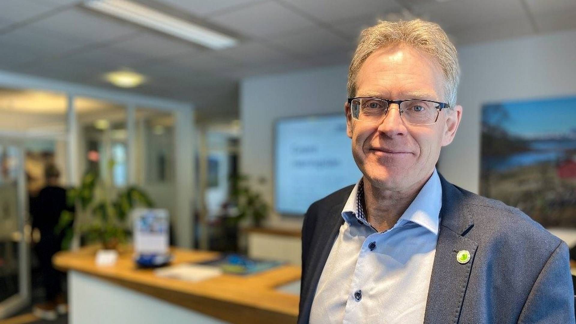 Knut Oscar Fleten, administrerende direktør i Sparebank 1 Hallingdal Valdres.
