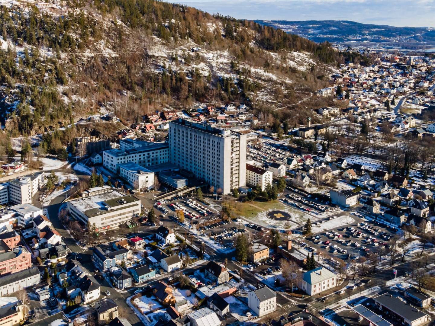AVTALE: Stor-Oslo Eiendom har inngått avtale med Vestre Viken HF om kjøp av det gamle sykehuset i Drammen. | Foto: Stor Oslo Eiendom