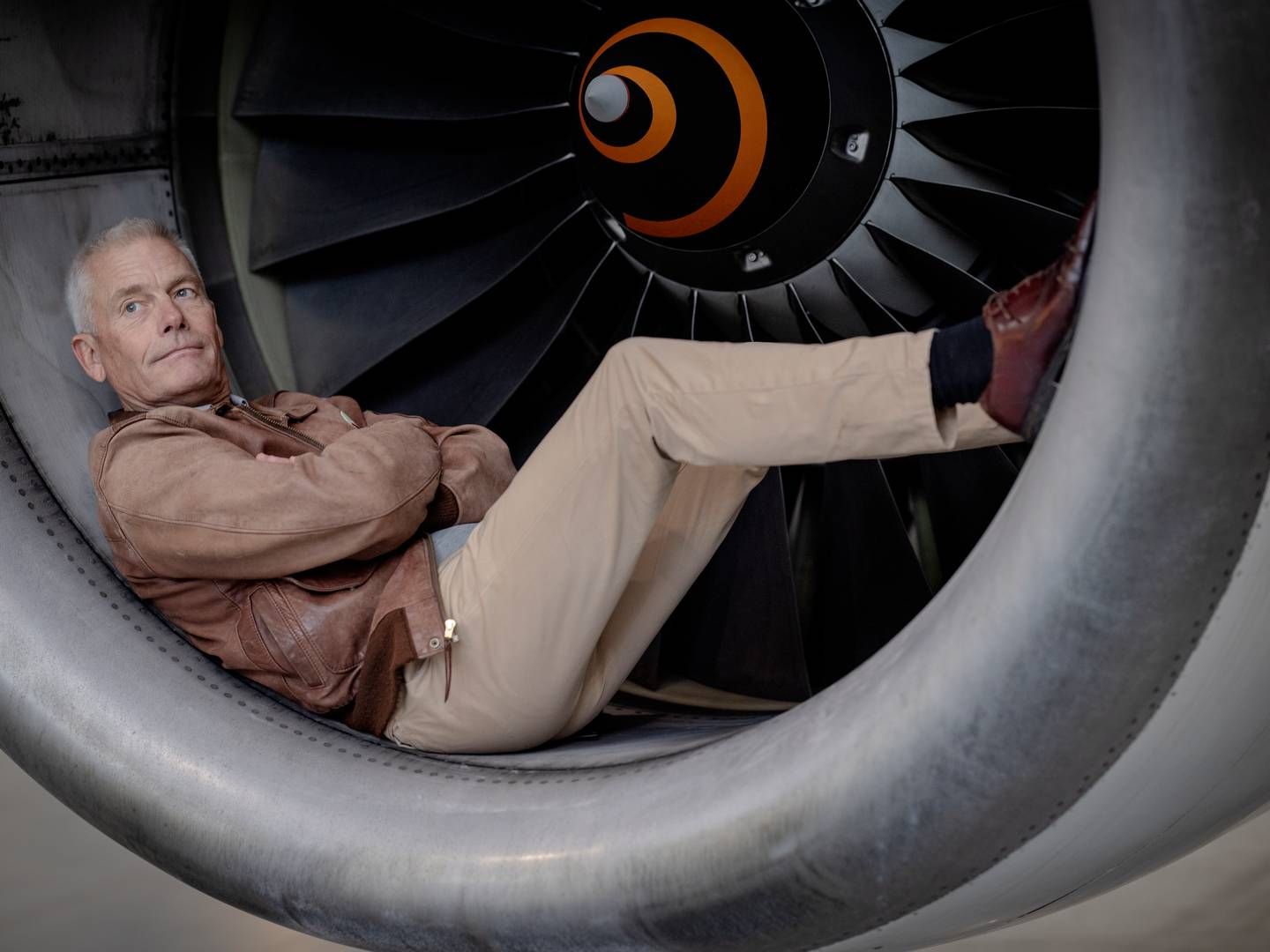 Jesper Rungholm, ejer og adm. direktør i flyselskabet DAT | Foto: Casper Dalhoff
