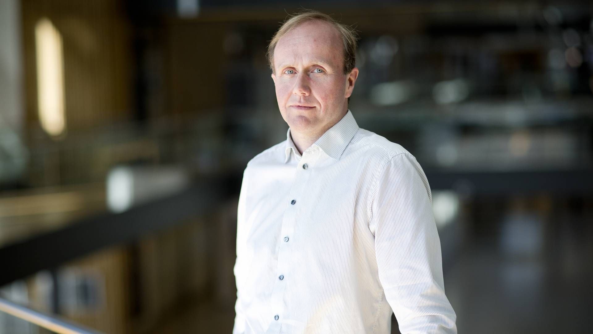 Hans Thrane Nielsen er forvalter hos Store Brand Asset Management, som ejer aktier i Frontline. | Foto: Irene Lunde / Storebrand