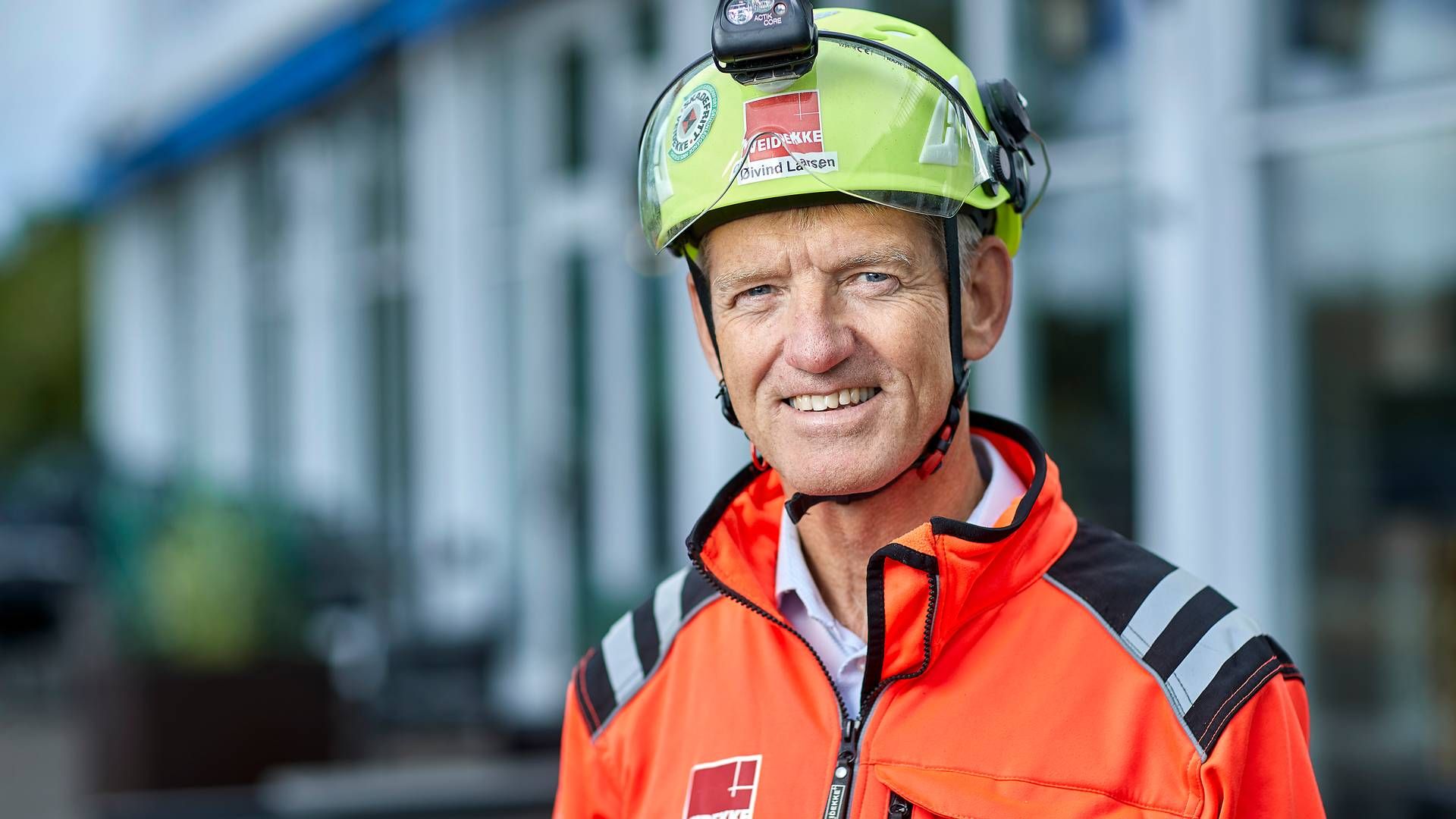 VIL UTVIDE PORTEFØLJEN: Konserndirektør Øivind Larsen i Veidekke Infrastruktur | Foto: Veidekke