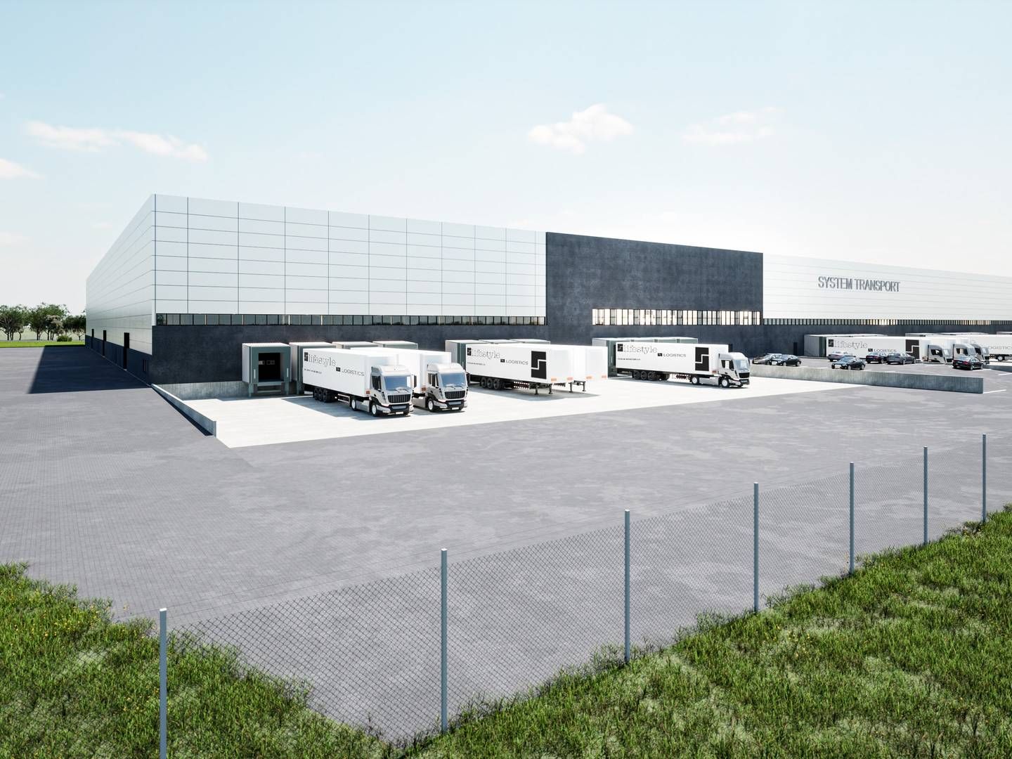 Visualisering af Verdions nye lager- og logistikejendom nær Vejle. | Foto: PR / Verdion