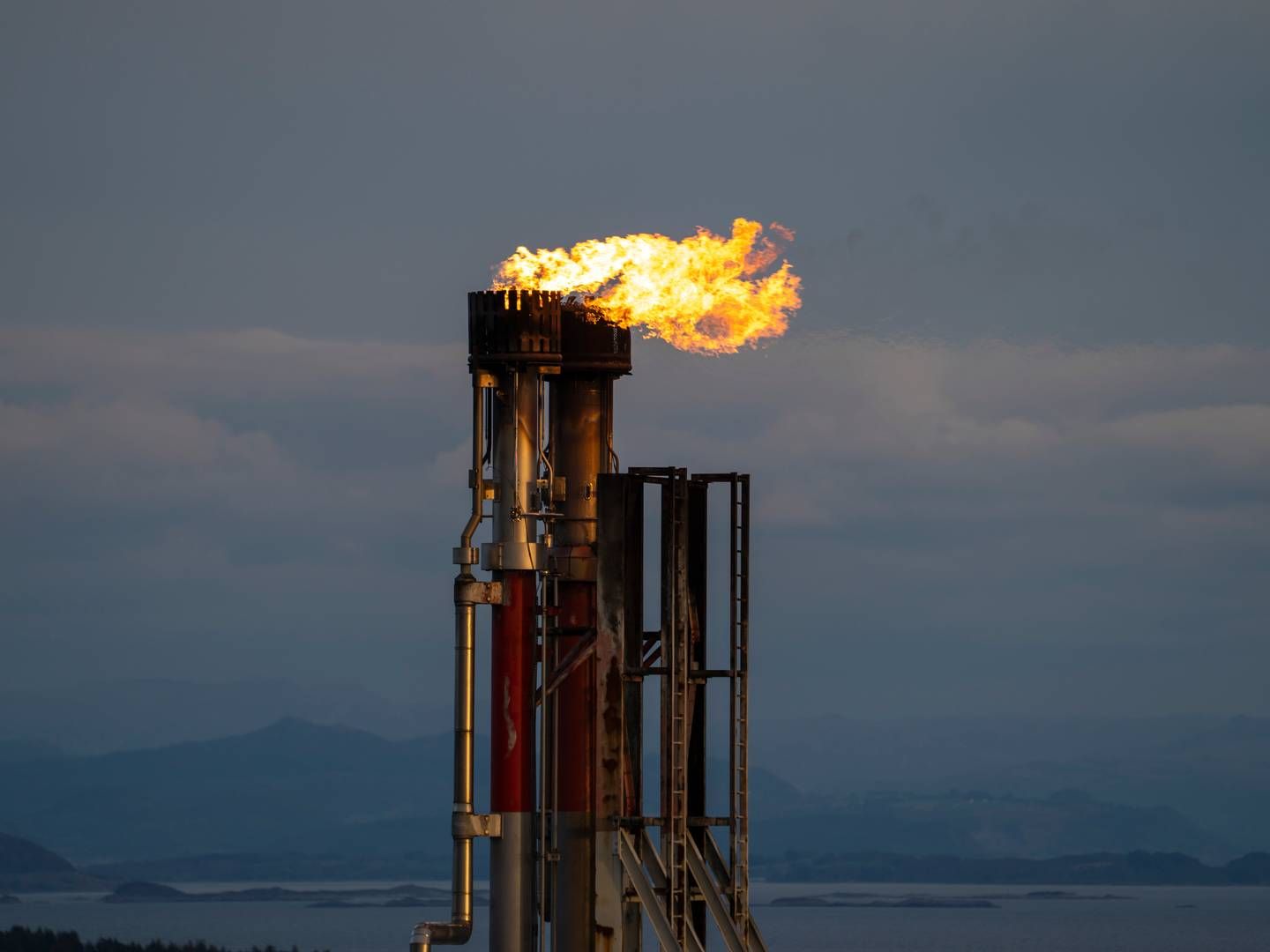 LAVERE ENN VENTET: Novembertallene for olje- og gassproduksjonen. Illustrasjonsfoto. | Foto: Cornelius Poppe / NTB