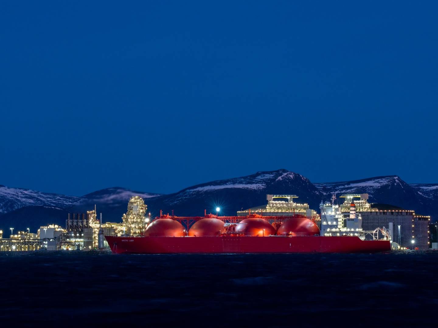 ANKESAK: Hammerfest LNG skal oppgraderes og elektrifiseres for 13,2 milliarder kroner. Hvor mye av regningen staten skal ta er er TotalEnergies og staten uenige om. | Foto: Fredrik Varfjell / NTB