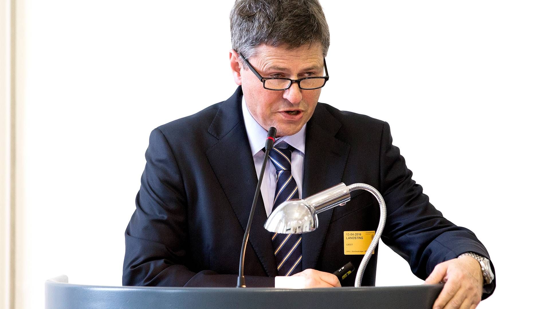 Finanstilsynets direktør, Jesper Berg var med til at lægge niveauet for den hvidvaskbøde, Danske Bank fik. | Foto: Finn Frandsen