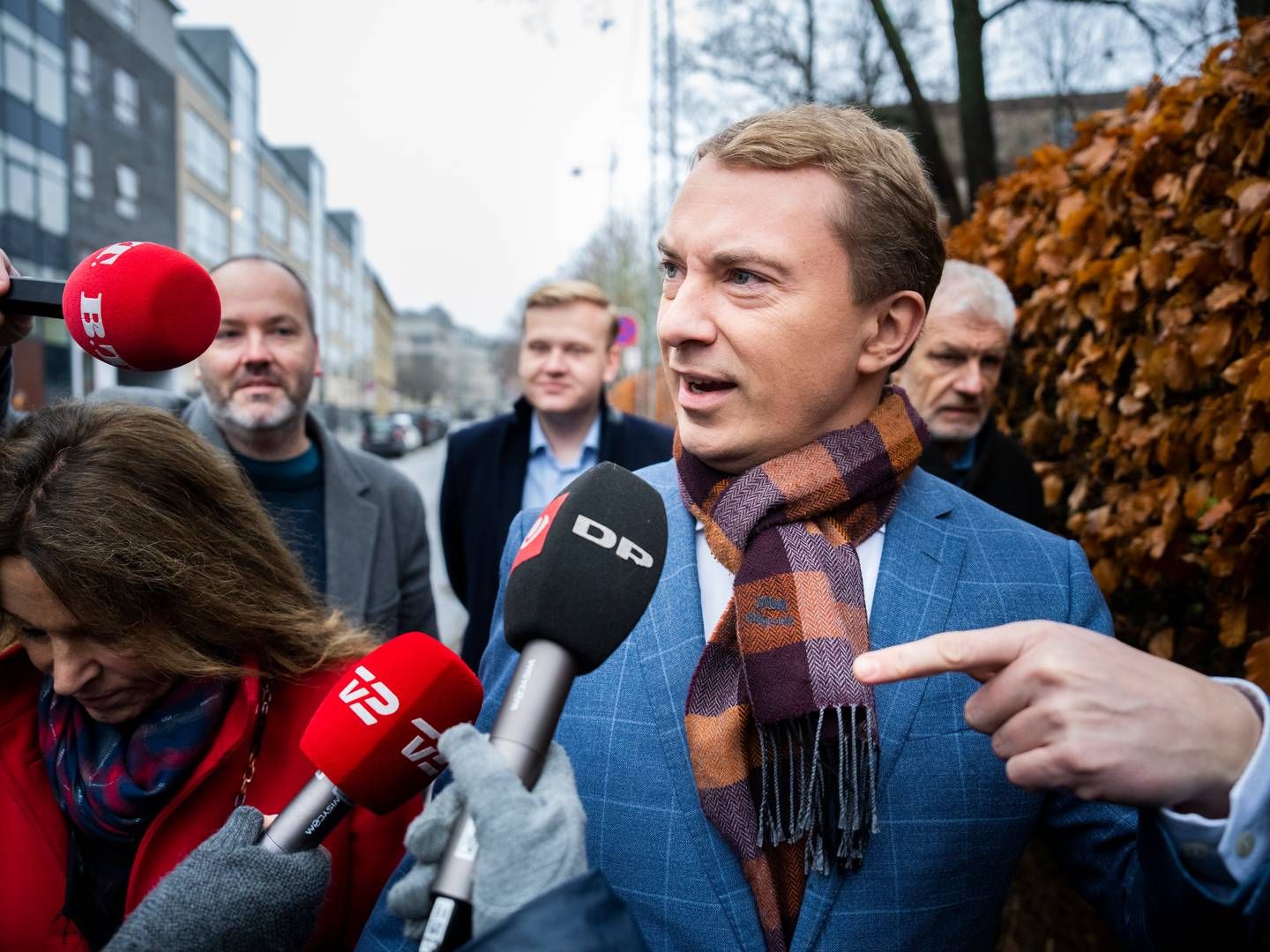 Dansk Folkepartis formand, Morten Messerschmidt, blev onsdag frifundet i Retten på Frederiksberg. | Foto: Martin Sylvest